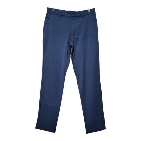 Quince Ultra Stretch 24/7 Smart Chino Ocean Blue Dress Pants Size 30X30 Neutral - Picture 8 of 12